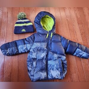 Snozu winter jacket with hat